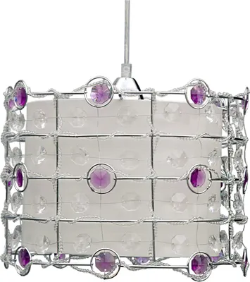 Zdjęcie produktu dla Lampa wisząca kryształowa Candellux SENECA 31-02976 chrom