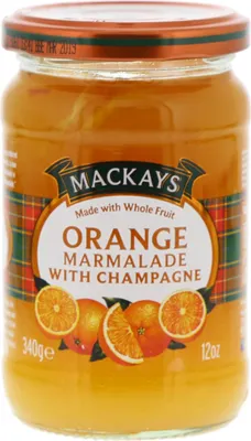 Produktbild von MACKAYS Orangenmarmelade mit Champagner, 340g