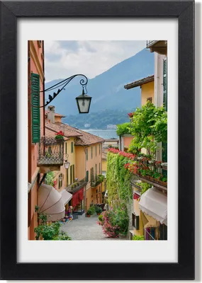Produktbild von Bild 20x30 MDF-Rahmen, Wandkunst Italienische Straßen
