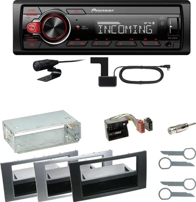 Produktbild von Pioneer MVH-330DAB Bluetooth DAB Einbauset für Ford Kuga Fusion Galaxy S-Max