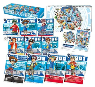 Productafbeelding van Digimon Animatie Serie - 25-jarig Jubileum Set