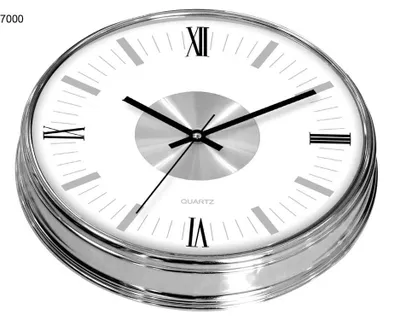 Obrázok produktu pre Nástenné hodiny MPM, 2974.7000 - strieborná/biela, 30cm