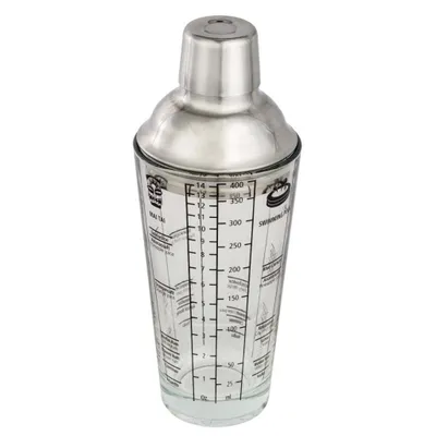 Image de Shaker A Cocktails En Verre 400 Ml