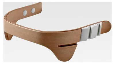 Produktbild von Sicherheitsbügel für Hochstuhl Natur - Stabil und Sicher - Ergonomische Unterstützung - In zwei Positionen verstellbar