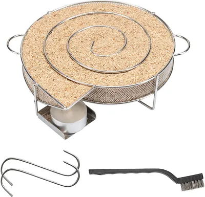 Produktbild von Kaltrauchgenerator Kaltrauchschnecke Kaltraucherzeuger Sparbrand Räucherspirale - rund