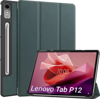 Immagine prodotto di Custodia intelligente per Lenovo Tab P12 TB370 (verde)