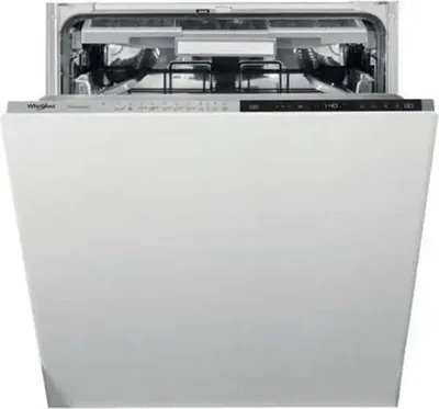 Obrázok produktu pre Whirlpool WIP 4T133 PFE, Plne vstavaný, Úplná veľkosť (60 cm), Čierna, Nerezová oceľ, Dotyk, 1,3 m, 1,55 m