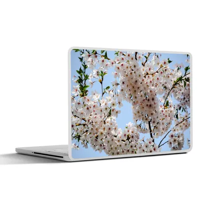 Produktbild von MuchoWow® Laptop Aufkleber Sticker Cover Pflanzen - Blumen - Zweig 30x22 cm - Laptop-Sticker