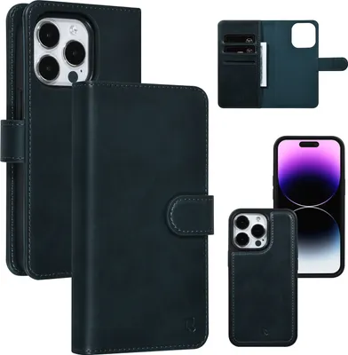 Produktbild von UNIQ Accessory iPhone 14 Pro Book type case - Card holder - Blue