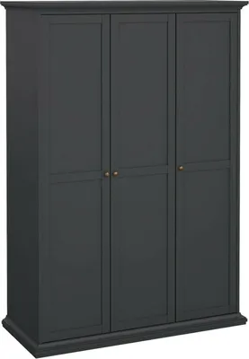 Zdjęcie produktu dla Szafa Paris 3-drzwiowa szary mat