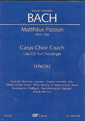 Produktbild von Matthäus-Passion BWB244 - Chorstimme Tenor