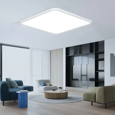 LED-Deckenleuchte 40 cm, 6500K, kaltweiß, 42 W