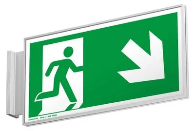 Produktbild von MADRID Silver Line Fahnenschild, Format: 150,5x299,5mm