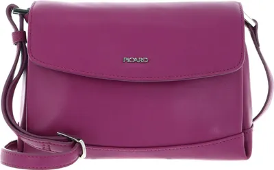 Produktbild von PICARD Leder Schultertasche Umhängetasche Really Shoulder Bag Fuchsia purpur