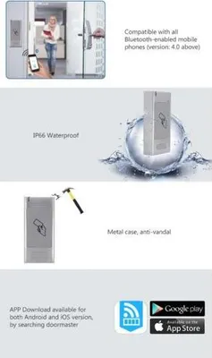 Obrázek produktu pro Čtečka RFID čipů/karet | ZONEWAY S6-BT-MF