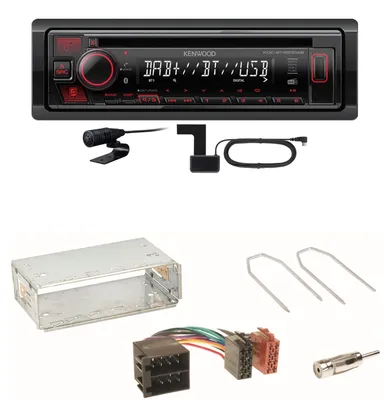 Produktbild von Kenwood KDC-BT450DAB Bluetooth DAB CD Einbauset für Citroen Berlingo bis 2007