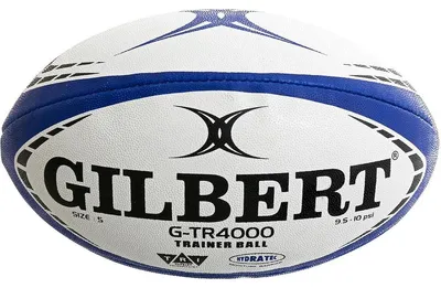 Produktbild von Gilbert G-Tr4000 (Size 5) Rugbyball - Weiß / Marine | Größe: 5