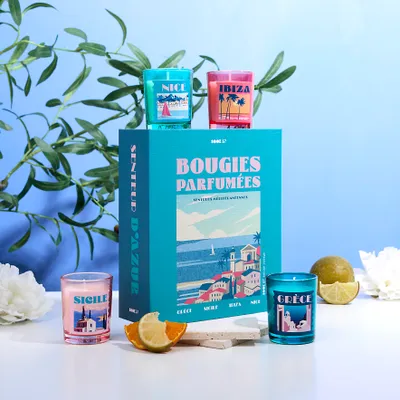 Produktbild von 4 Duftkerzen Reiseset