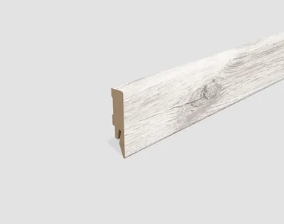 Immagine prodotto di Battiscopa EGGER L511 abbinato al pavimento Waltham in rovere bianco
