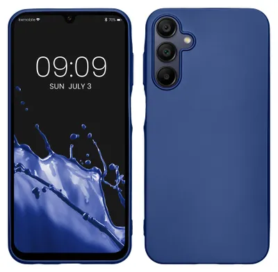 Produktbild von kwmobile KWM000021MJ002C, Cover, Samsung, Galaxy A15 5G, Blau