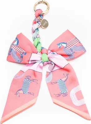 Produktbild von Bag Charm - Parisian Bow - Pink