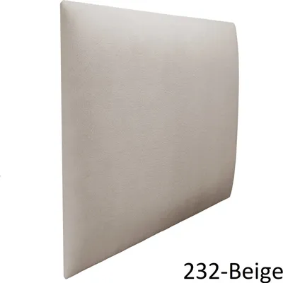 Produktbild von Polsterpaneel Wandkissen Wandpolster Bettkopfteil Wandpaneel Schlafzimmer | 50 x 30 cm | Beige