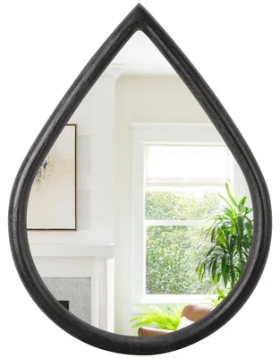 Immagine prodotto di Grande specchio da parete con cornice in legno, 50x40 cm