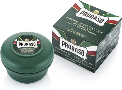 Produktbild von Proraso Green Shaving Soap In A Bowl 150ml