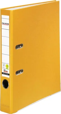 Image de Falken 25x Classeur à levier PP A4 VEGAN Jaune 09984139007F