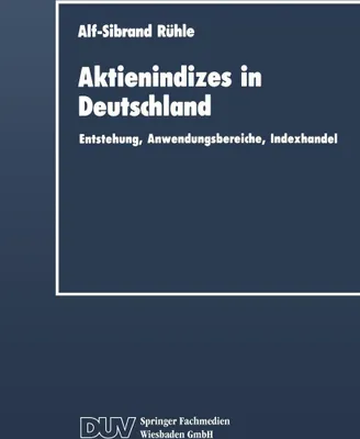 Produktbild von Aktienindizes in Deutschland