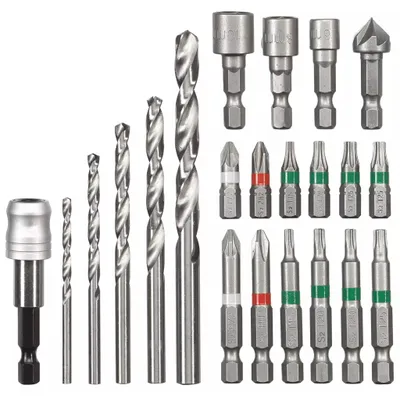 Immagine prodotto di Accessori Einhell per trapano a colonna 22 pezzi S-Box