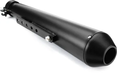 Produktbild von Motorrad Cafe Racer Auspuff Auspuffanlage Endtopf Endrohr Universal - Schwarz