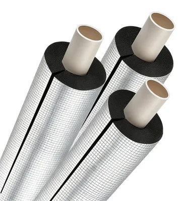 Productafbeelding van Zelfklevende Aluminiumfolie Isolatieschuimbuis - 3,25ft
