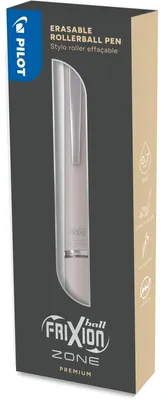 Productafbeelding van PILOT BLRT-FRZ7-NV/PCA435976 PILOT FRIXION Zone Tintenroller grau 0,4 mm, Schreibfarbe: schwarz, 1 St.
