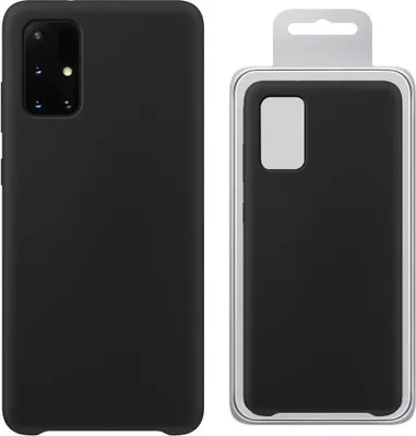 Image de Housse en silicone souple Samsung Galaxy A72 4G Noir
