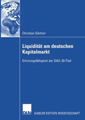 Obrázek produktu pro Liquidität am deutschen Kapitalmarkt