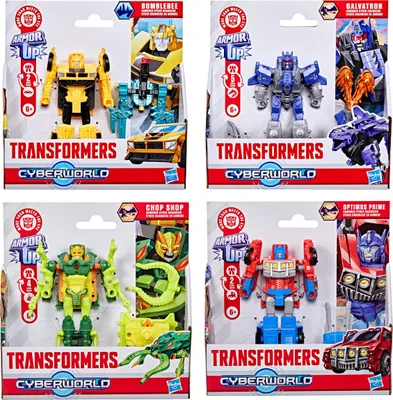 Zdjęcie produktu dla HASBRO - Transformers Cyberworld figurka Armored Cyber Changers, asortyment