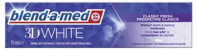Obrázok produktu pre Blend-a-med | Zubná pasta Classic Fresh 3DWhite - 75 ml - bieliaca - s fluórom - ochrana zubov a ďasien