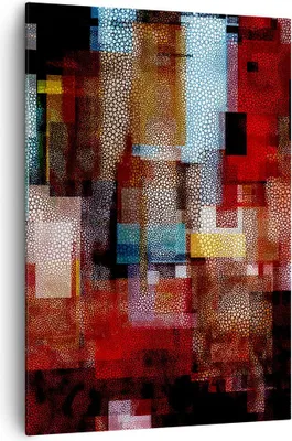 Produktbild von Bild auf Leinwand - Leinwandbild - Einteilig - Abstraktion modern - 70x100cm - Wand Bild - Wanddeko - Wandbilder - Leinwanddruck - Wanddekoration - Leinwand bilder - Wandbild - PA70x100-3504