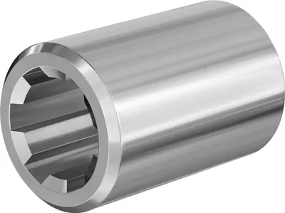 Zdjęcie produktu dla Tuleja wału przegubowego typu A 65 mm do wału wielowypustowego Wał przegubowy z 6 rowkami 1 1/8" Z6 Mocowanie ciągnika