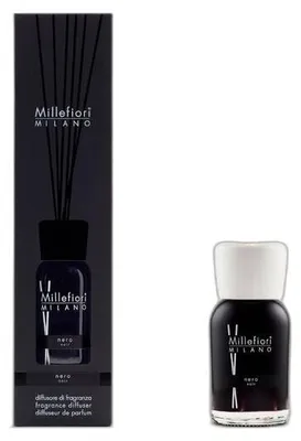 Obrázek produktu pro Millefiori Milano Difuzér s tyčinkami Nero 100 ml