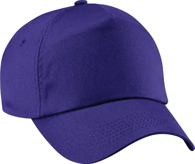 Obrázok produktu pre Beechfield Uni 5 Panel Baseball Cap Original RW201 (One Size) (Purple)