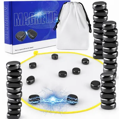 Produktbild von Extralink Toys Magnetische Steine Strategisches Brettspiel 30 Magnete