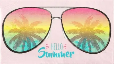 Produktbild von Hello Summer 20 Servietten