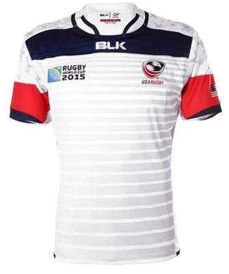 Productafbeelding van BLK USA RWC Replica uitshirt voor junioren, maat 12 jaar