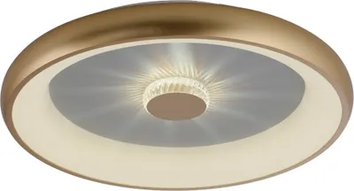 Obrázek produktu pro Stropní svítidlo LED, mosaz, stmívatelné, dálkové ovládání, V 9,5 cm