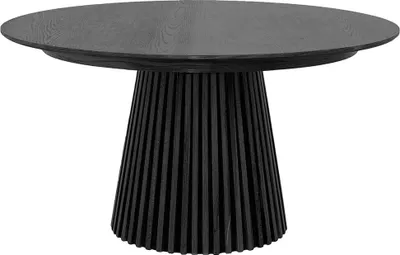 Image de Osaka table à manger Ø140cm noir.