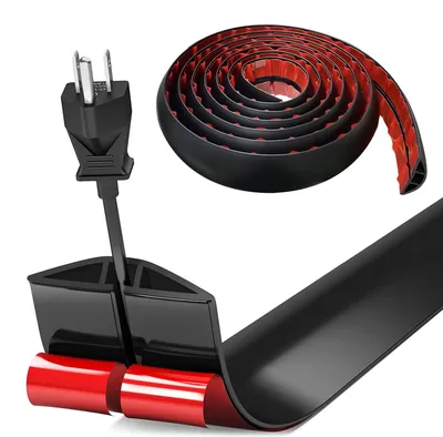 Imagen del producto de Canal de cable flexible con fijación autoadhesiva