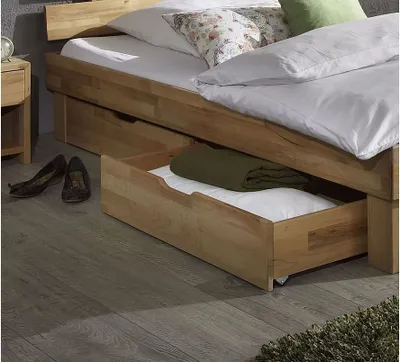 Produktbild von 2er-Set Bettkasten Schublade Unterbett Bett Schlafzimmer JENNY