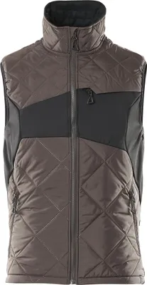 Image de Gilet thermique anthracite foncé/noir, taille XL MASCOT 18065-318-1809